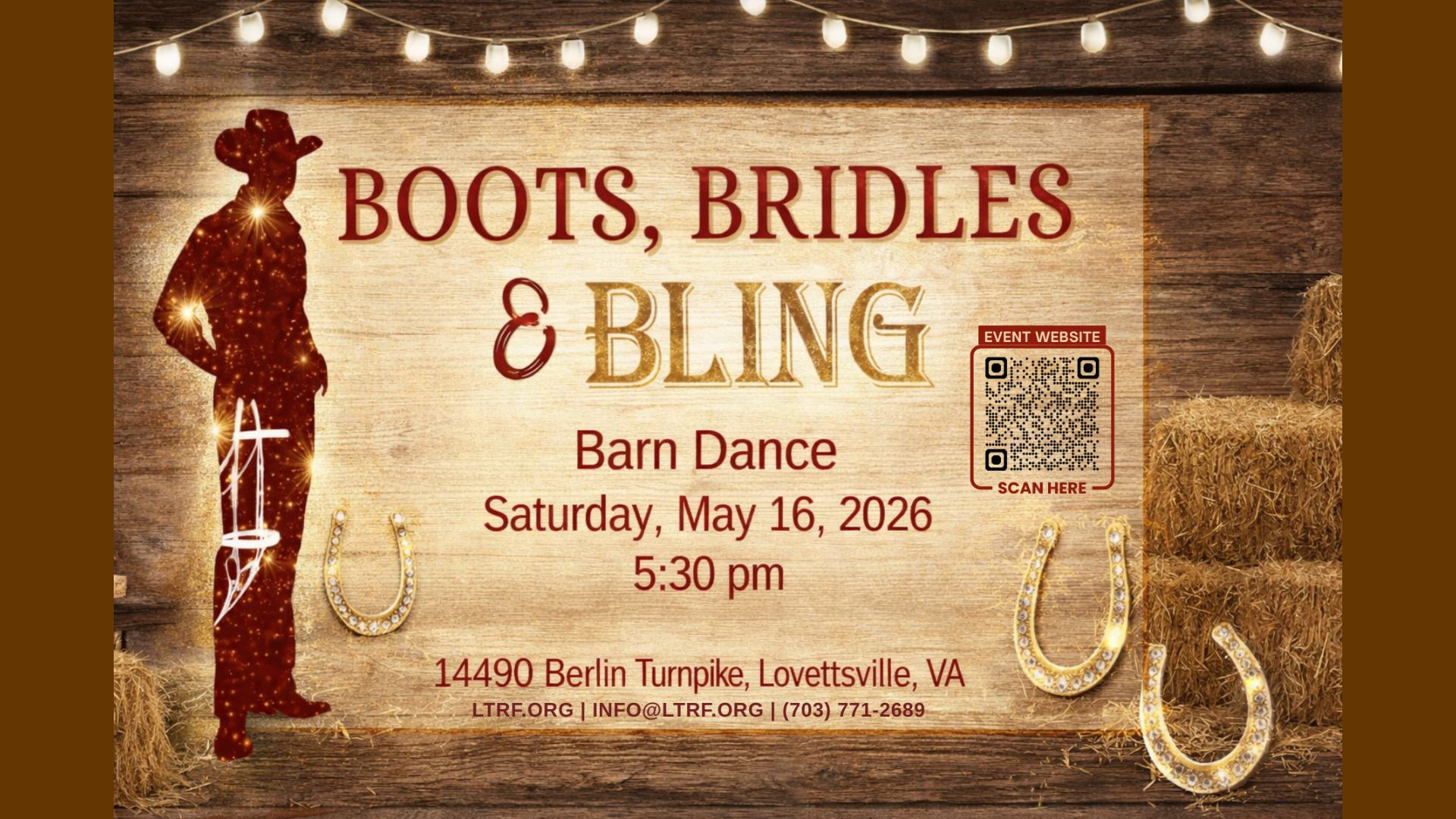Boots Bridles &amp; Bling Barn Dance